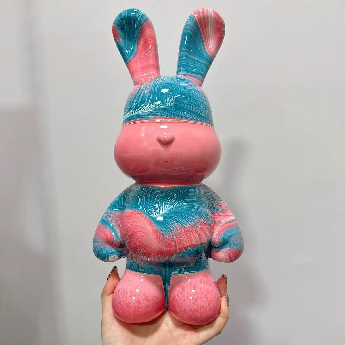 手作りDIY流体ウサギの完成品32CM