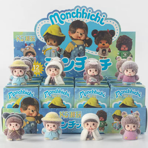 新作ラブラブ フェルト 泣き子ワンダー フィギュア ミニチュア アクセサリー 小女警 3D ブラインドボックス