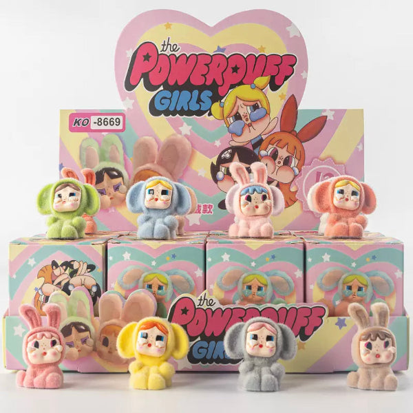 新作ラブラブ フェルト 泣き子ワンダー フィギュア ミニチュア アクセサリー 小女警 3D ブラインドボックス
