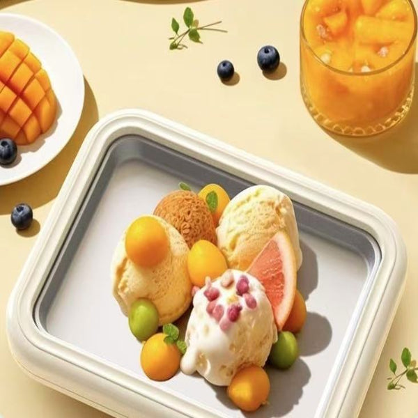 🧊炒酸奶機で自家製アイスクリームを作る