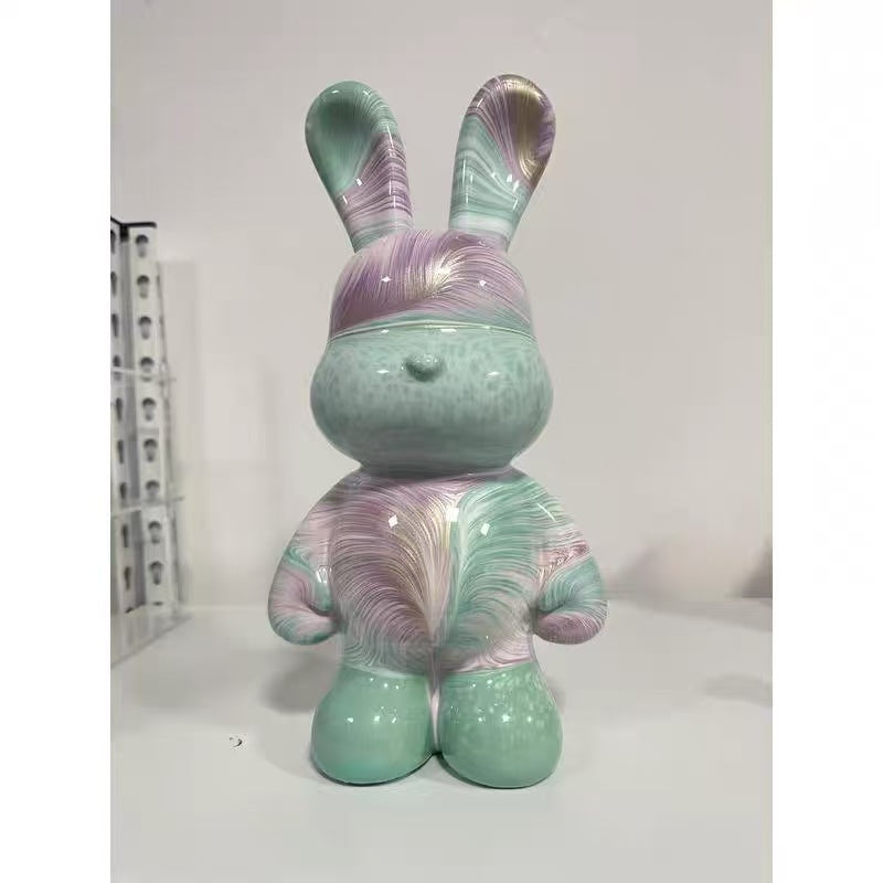 手作りDIY流体ウサギの完成品32CM