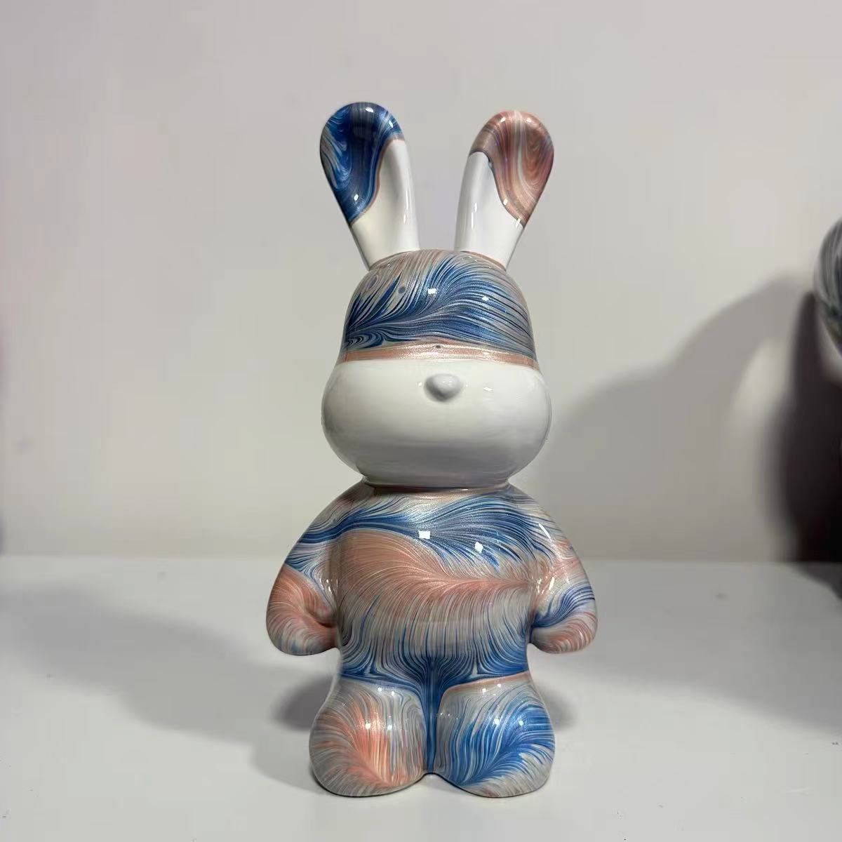 手作りDIY流体ウサギの完成品32CM