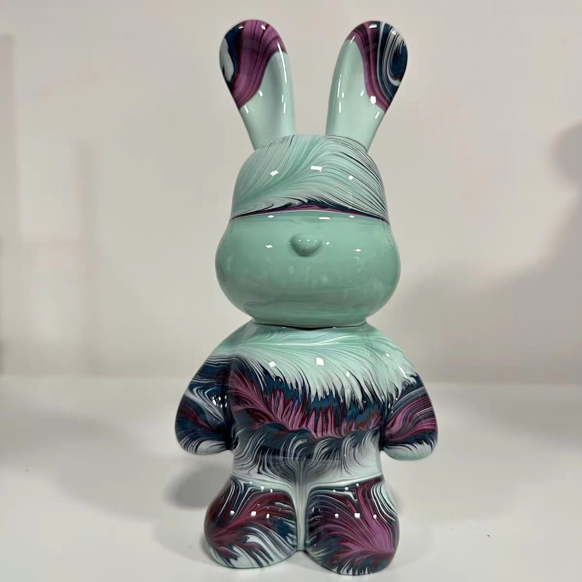手作りDIY流体ウサギの完成品32CM
