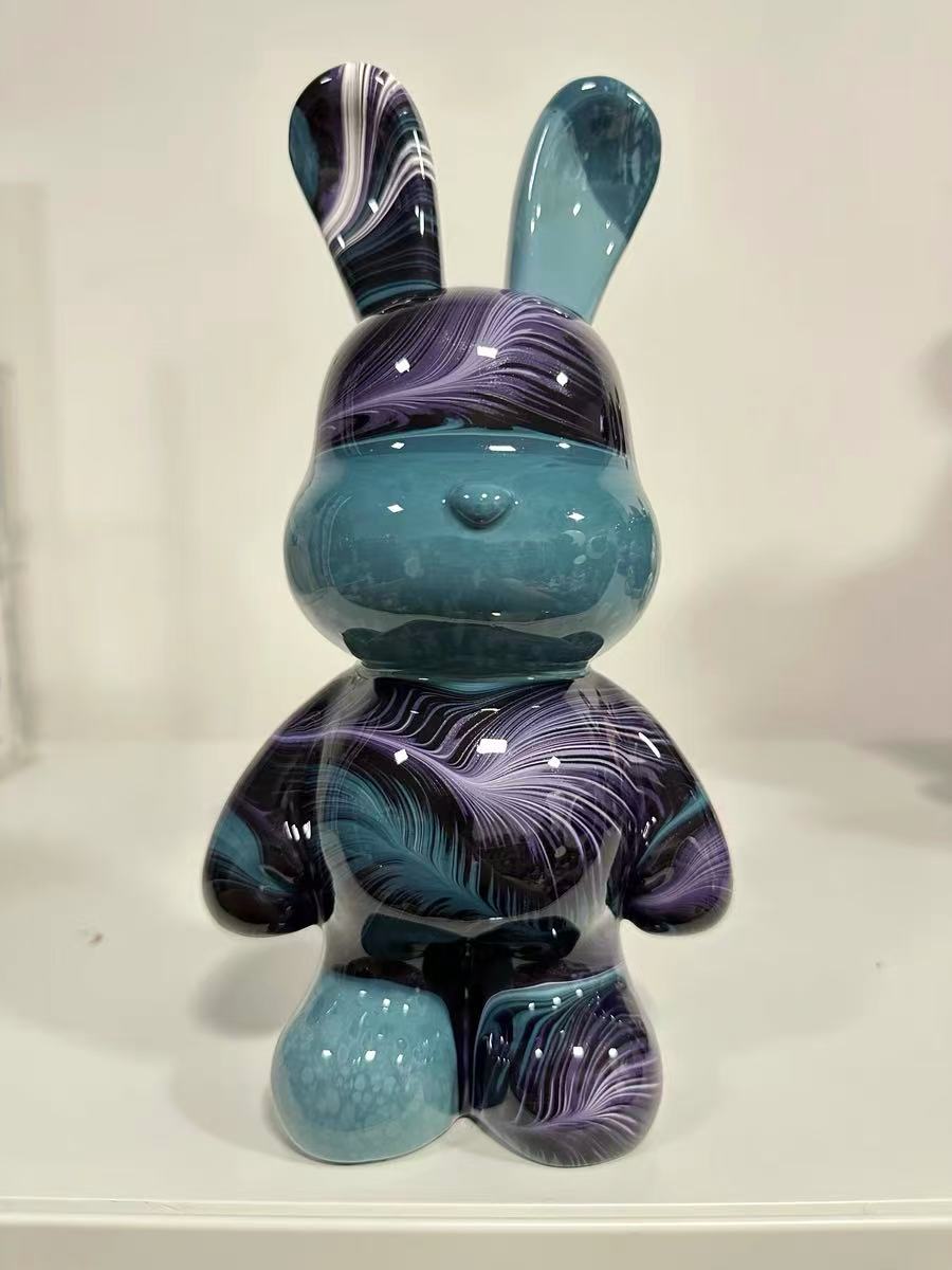 手作りDIY流体ウサギの完成品32CM