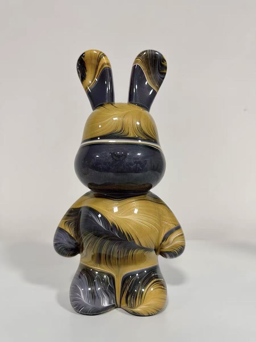 手作りDIY流体ウサギの完成品32CM