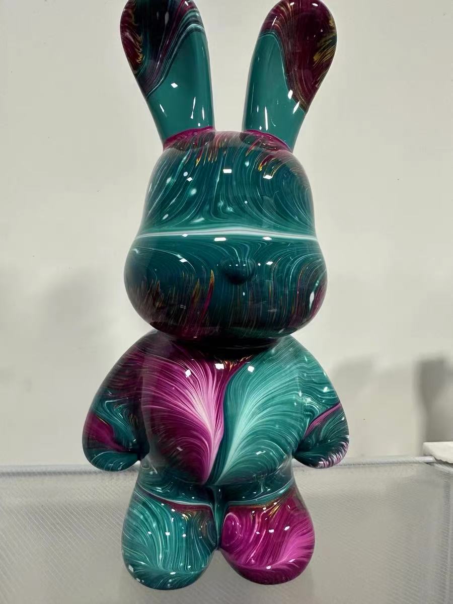 手作りDIY流体ウサギの完成品32CM