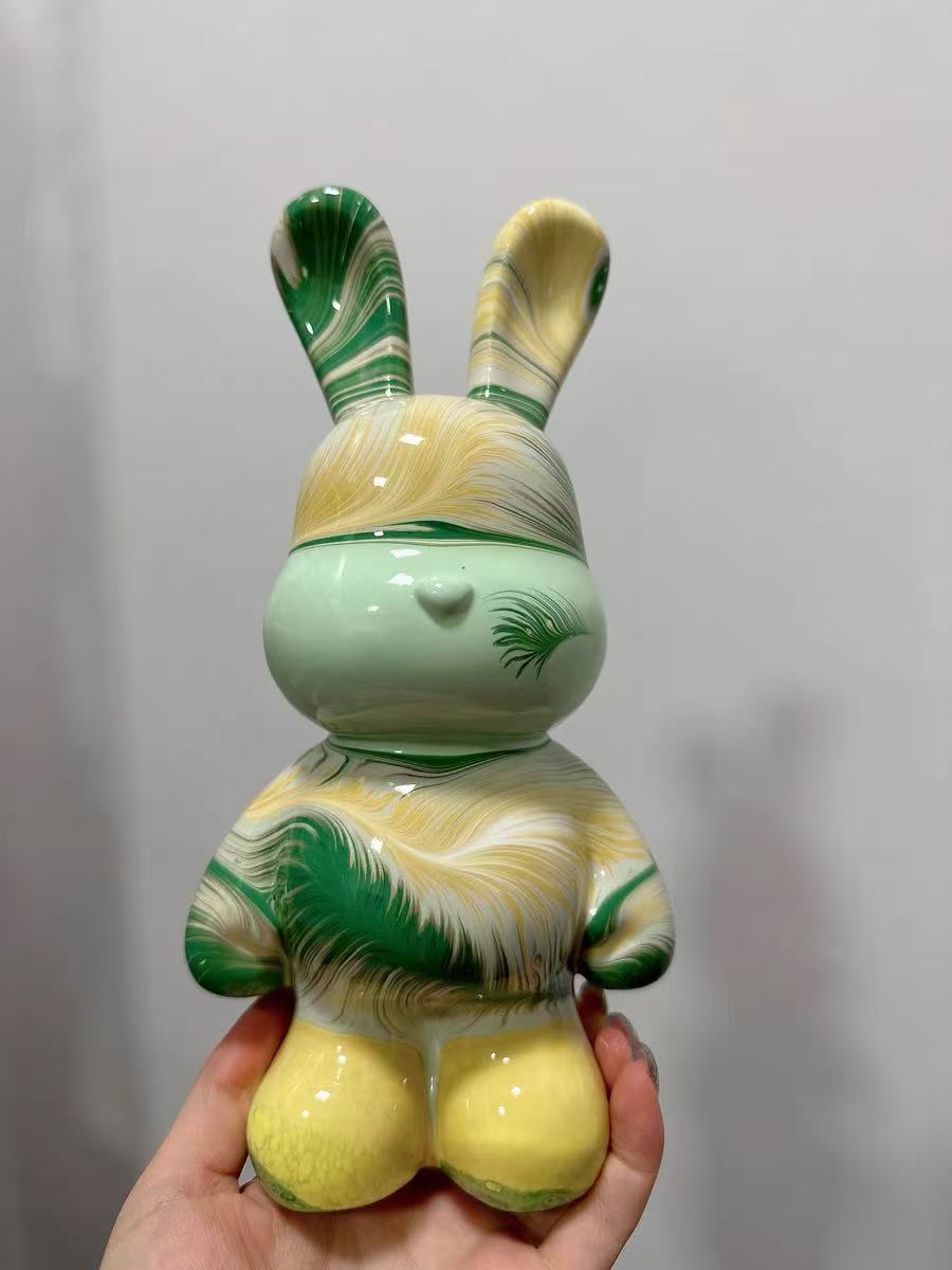 手作りDIY流体ウサギの完成品32CM