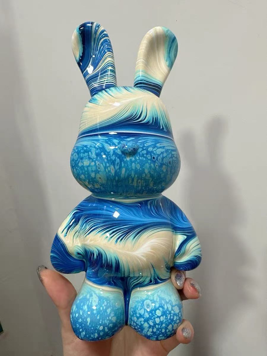 手作りDIY流体ウサギの完成品32CM