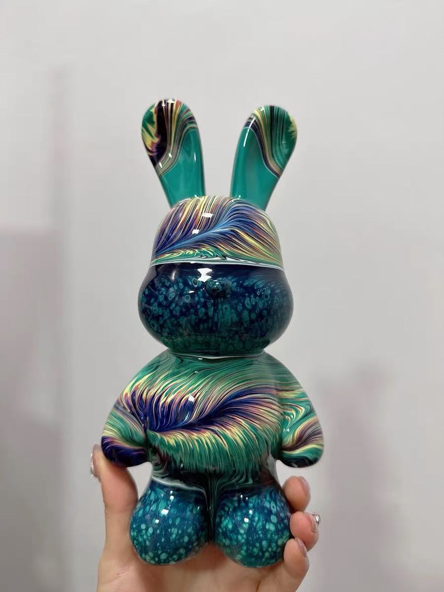 手作りDIY流体ウサギの完成品32CM