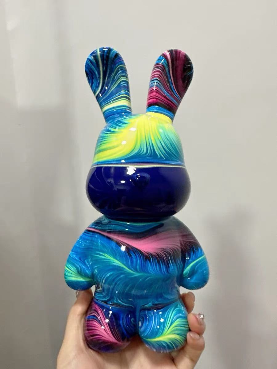 手作りDIY流体ウサギの完成品32CM
