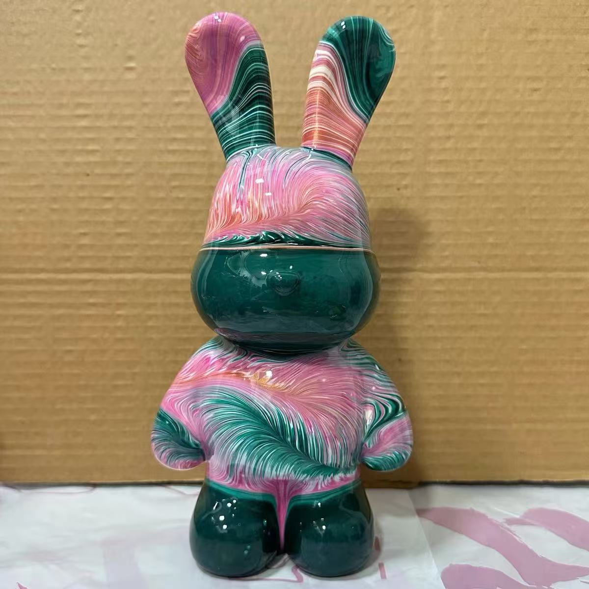 手作りDIY流体ウサギの完成品32CM