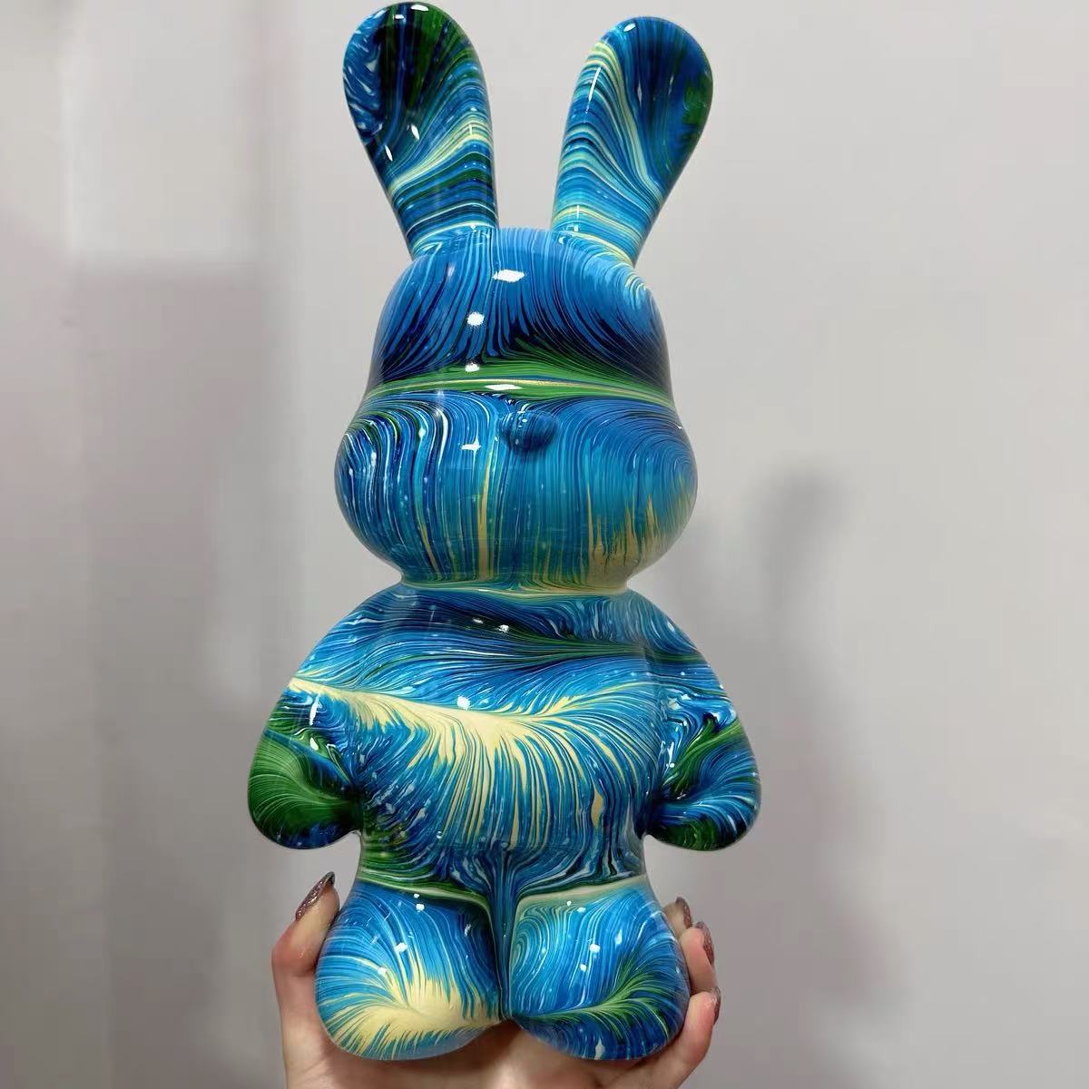手作りDIY流体ウサギの完成品32CM