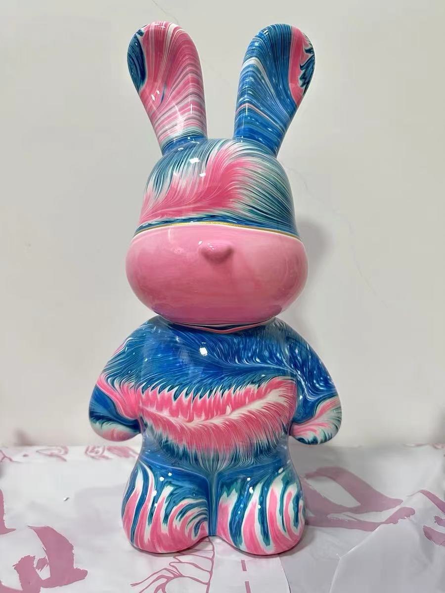 手作りDIY流体ウサギの完成品32CM