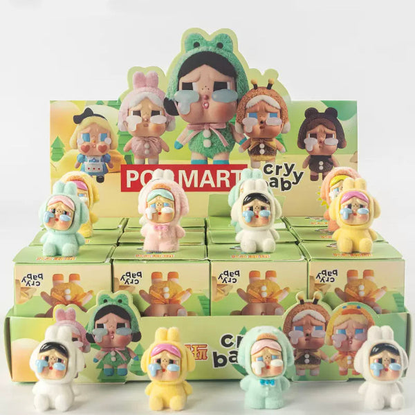 新作ラブラブ フェルト 泣き子ワンダー フィギュア ミニチュア アクセサリー 小女警 3D ブラインドボックス
